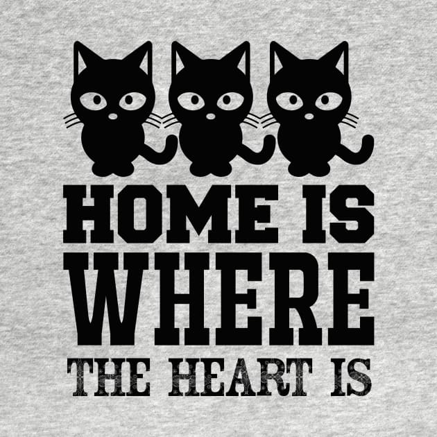 Home Is Where The Heart Is T Shirt For Women Men by Xamgi